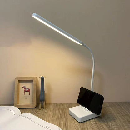 Adjustable Rechargeable Desk Lamp with Dimmable Brightness - Flexible Lighting for Workspaces