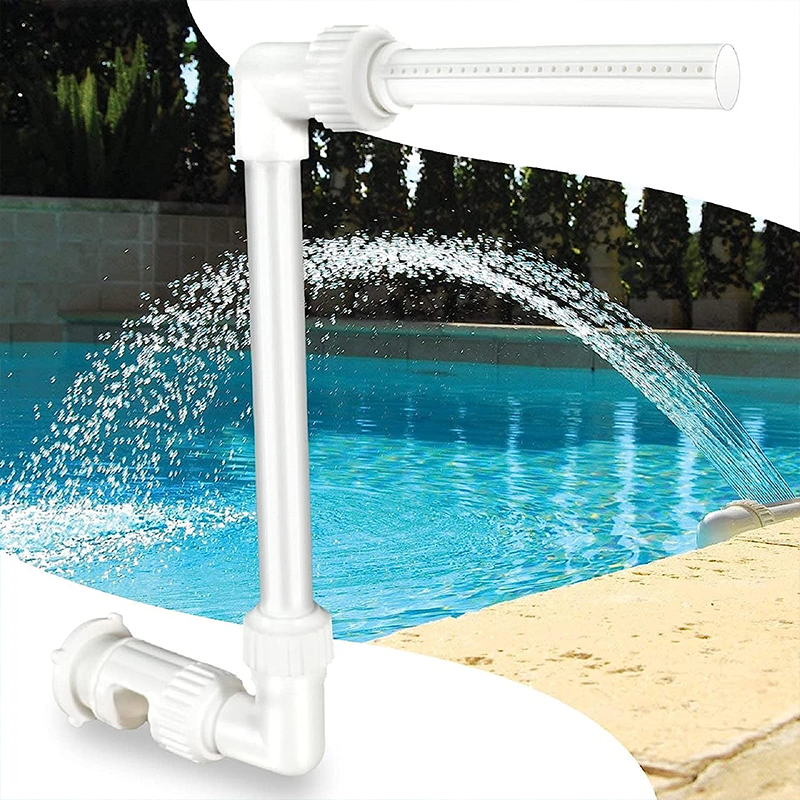 Adjustable Water Flow Pool Fountain Sprayer for Summer Refreshment