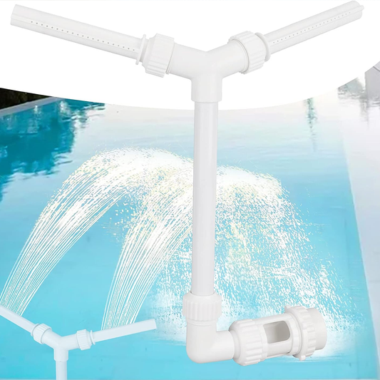 Adjustable Water Flow Pool Fountain Sprayer for Summer Refreshment