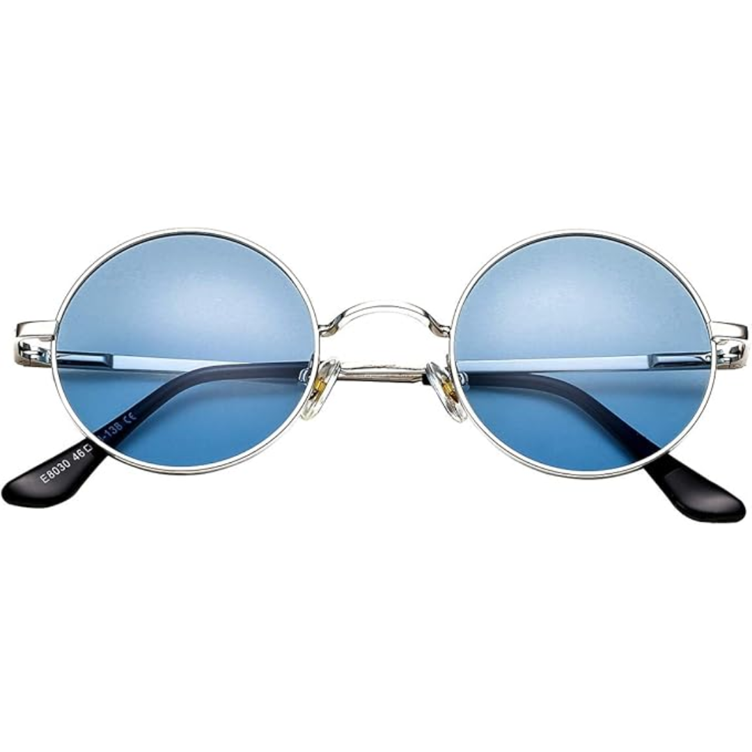 Vintage Round Sunglasses with UV Protection – Polarized Lenses for Outdoors