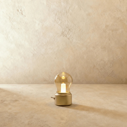 Rechargeable Vintage Style Light Bulb Lamp