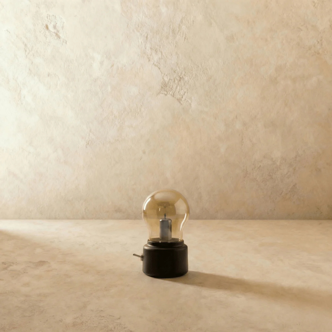 Rechargeable Vintage Style Light Bulb Lamp