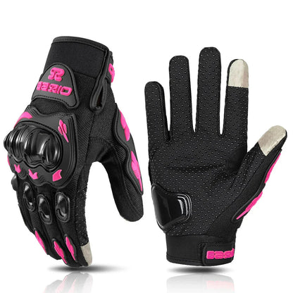 Women's Motorcycle Gloves with Touchscreen Tips & Breathable Mesh for Comfort