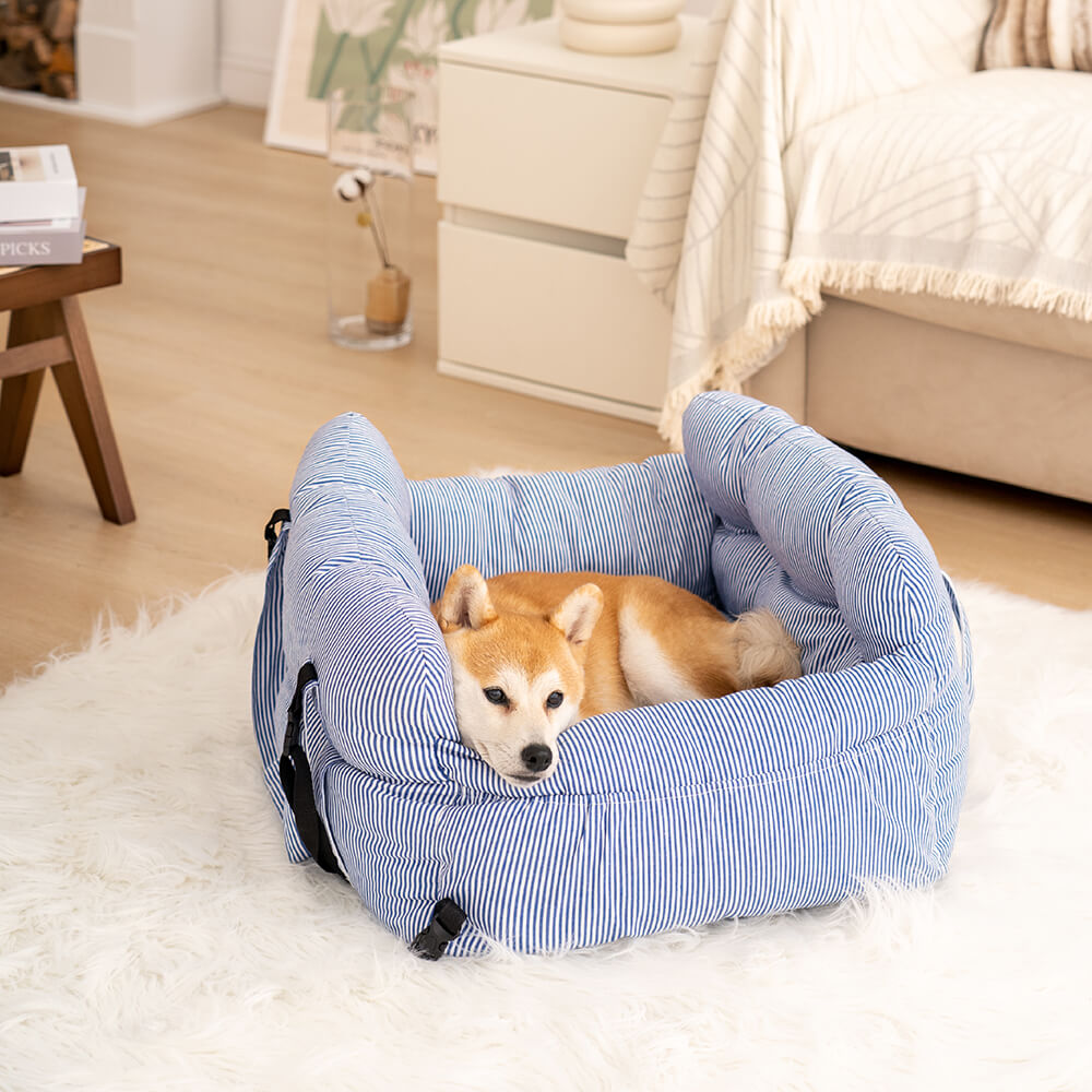 Cozy Dog Travel Bed with Adjustable Safety Features for Daily Use