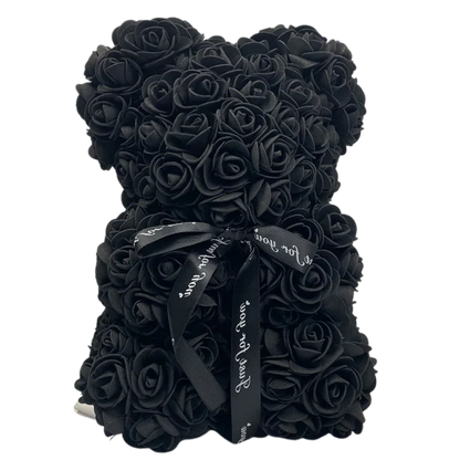 Charming Floral Teddy Bear Made of Durable Foam