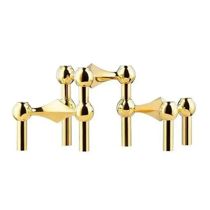 Sleek Geometric Candle Holder for Chic Home Décor