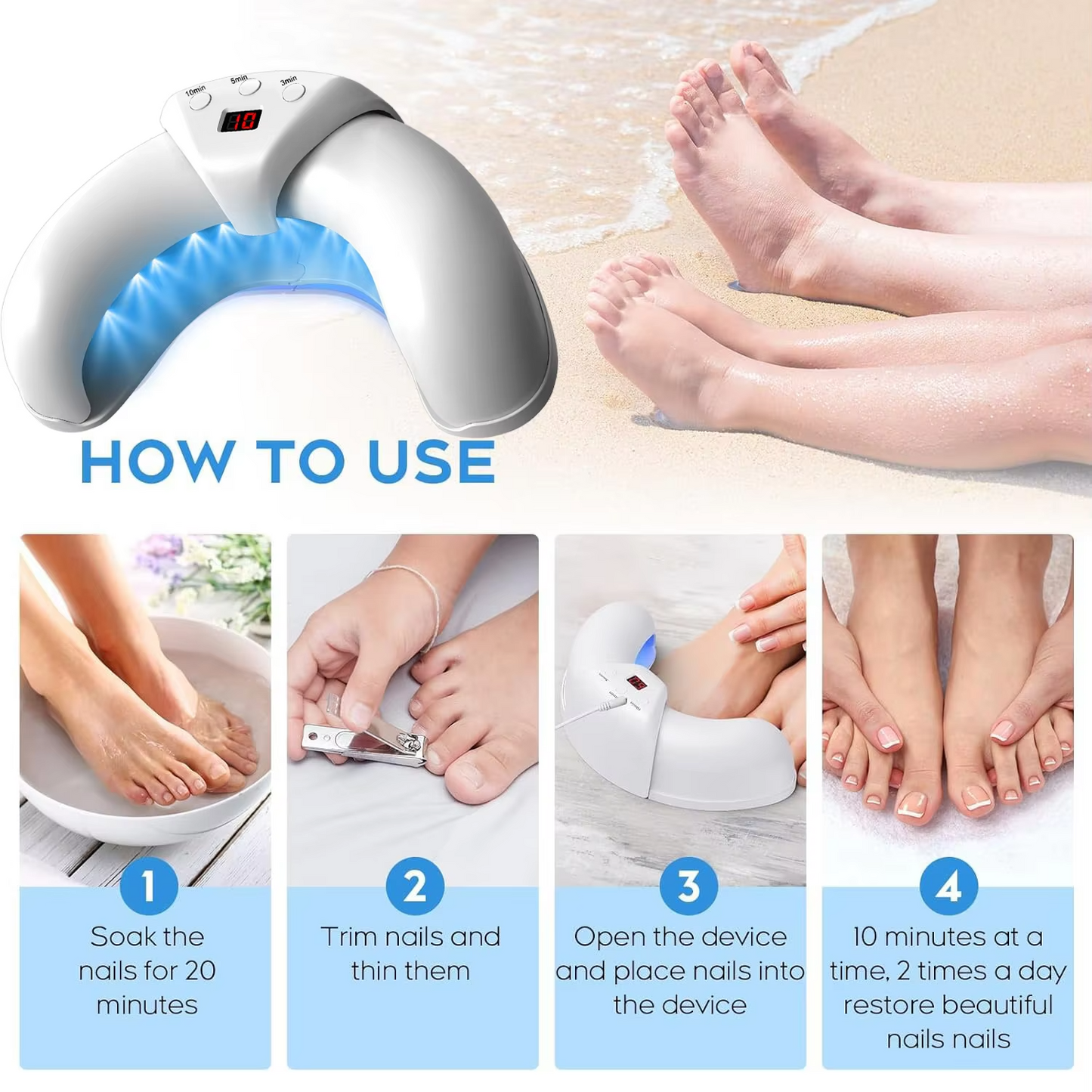 Home Laser Treatment for Healthy Nails