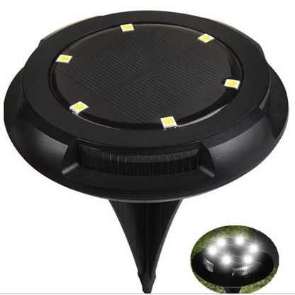 Waterproof Solar Ground Lights with Color-Changing Feature and Sensor