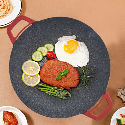 Indoor Electric Grill with Detachable Non-Stick Plate and Variable Heat Control