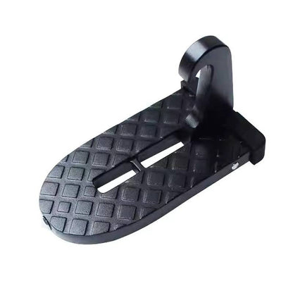Aluminum Alloy Foldable Step for Vehicle Roof Access - Universal Pedal with Window Breaker for SUV, RV, Truck