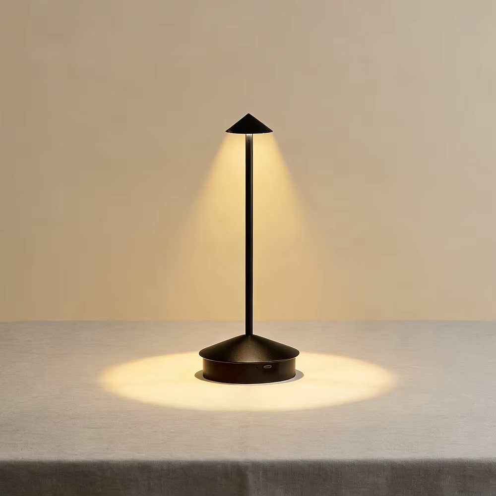 Cordless LED Desk Lamp with Touch Control & Adjustable Lighting