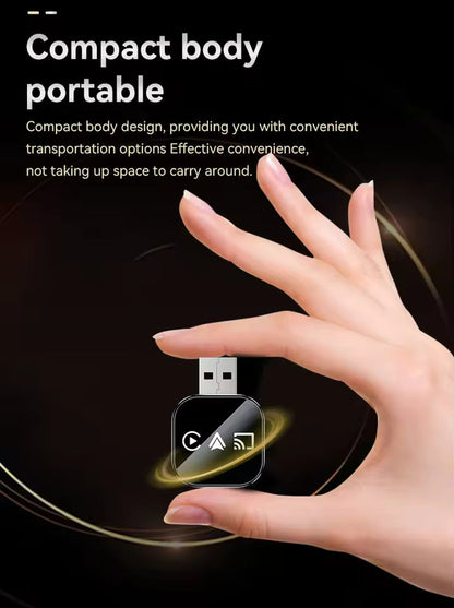 Seamless Wireless Car Adapter for Music and Navigation