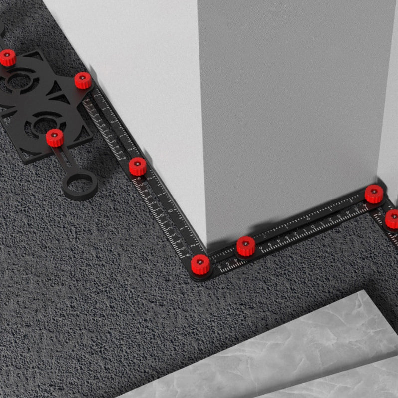 Precision Folding Ruler for Accurate Tile Measurements