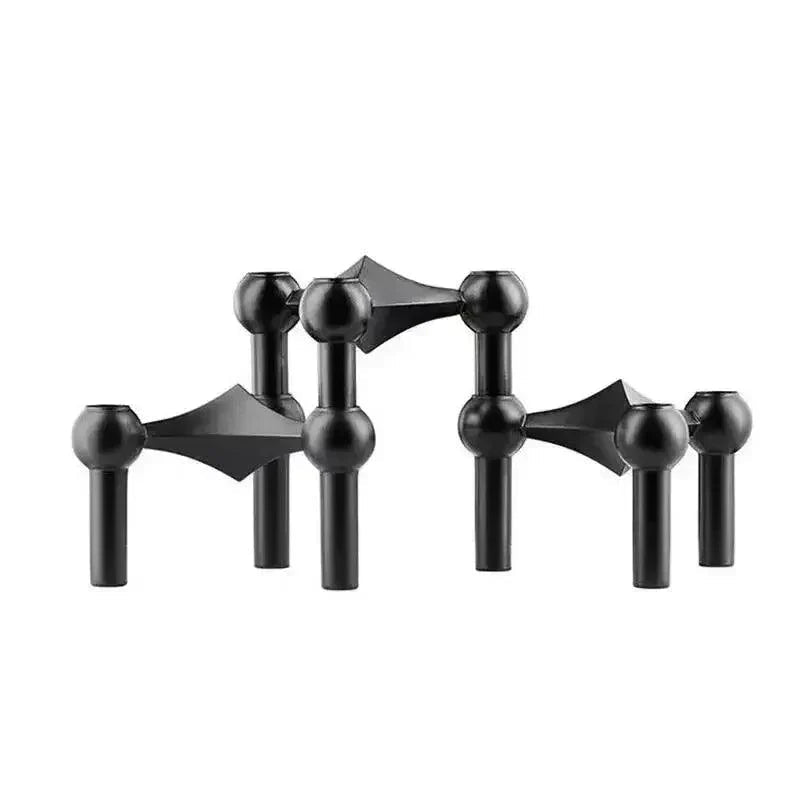 Sleek Geometric Candle Holder for Chic Home Décor