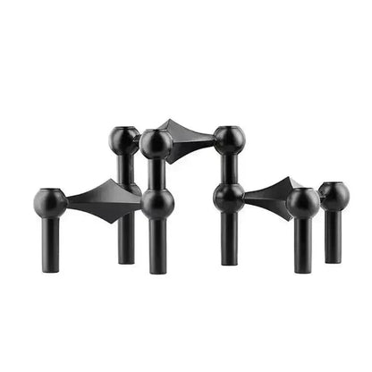 Sleek Geometric Candle Holder for Chic Home Décor
