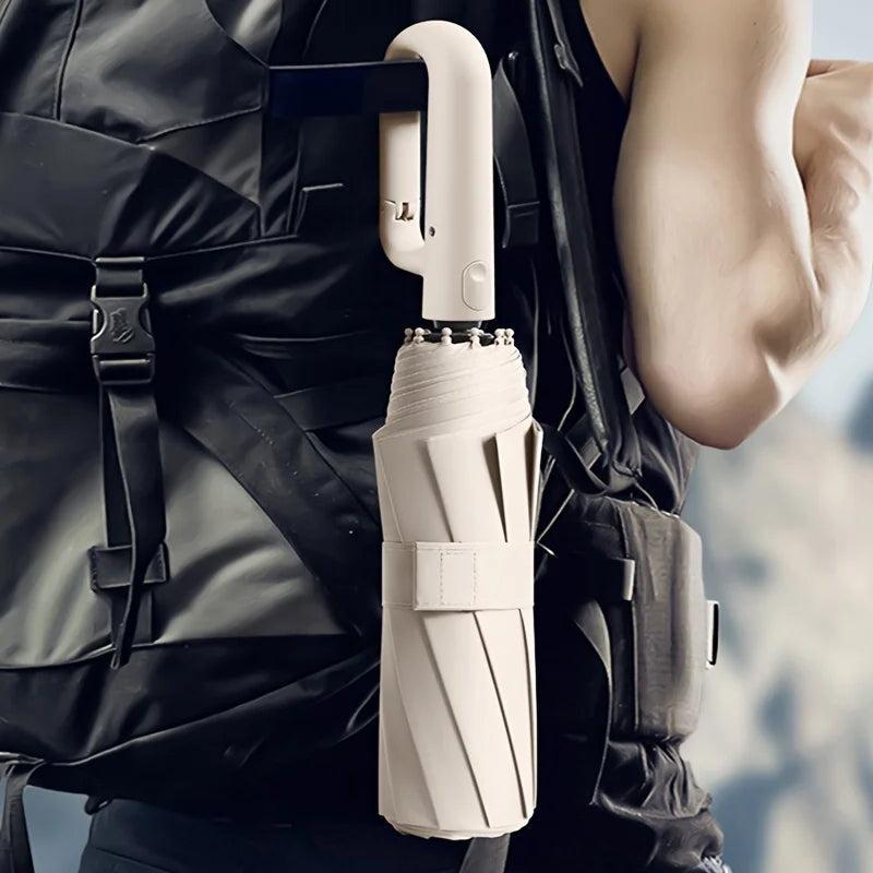 Portable Umbrella with Instant Open Mechanism and Storm-Resistant Design