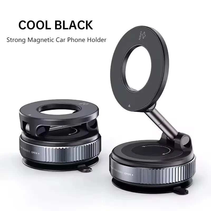 360-Degree Air Vent Phone Holder – Universal Magnetic Car Mount for Smartphones