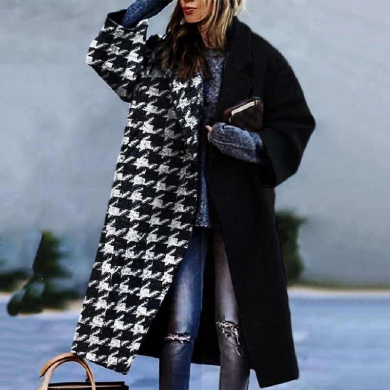 Long Trench Coat for Women – Winter Outerwear