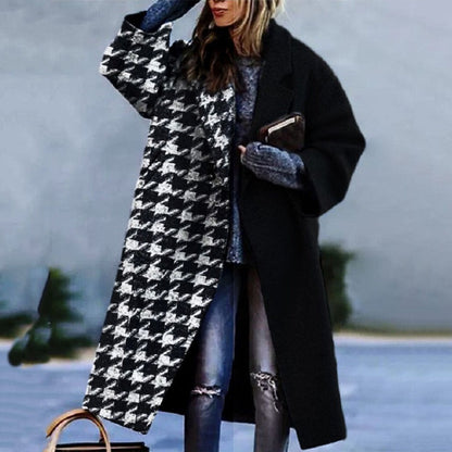 Long Trench Coat for Women – Winter Outerwear