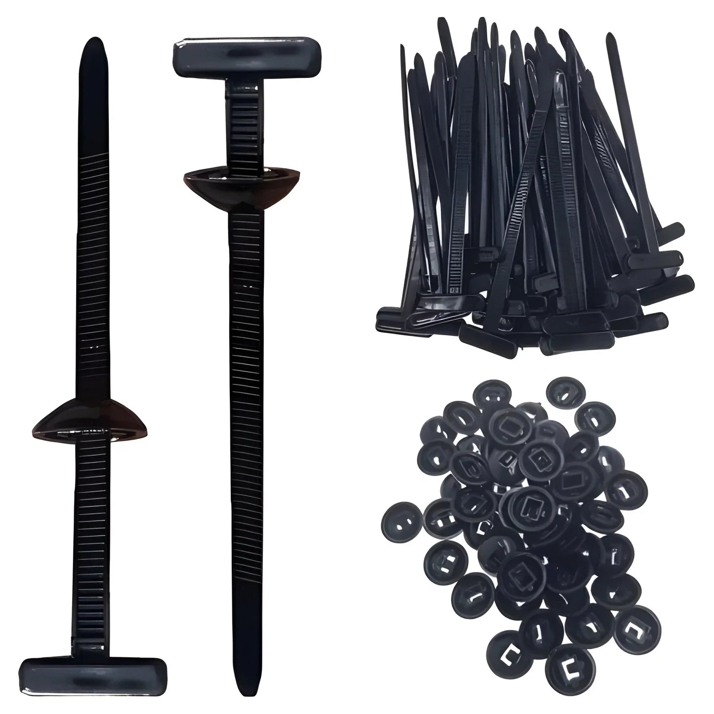 Durable Universal Zip Ties - 50 Pack Heavy-Duty Solutions