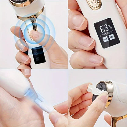 UltraSmooth Foot Care Device with High-Speed Grinding