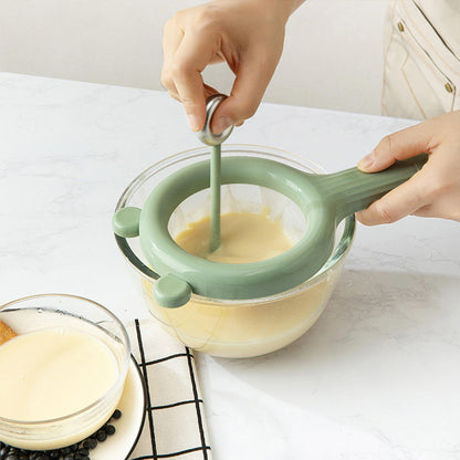Versatile Kitchen Strainer with Quick-Change Mesh Screens