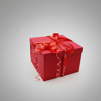 Customizable Memory Surprise Box with Four-Panel Design