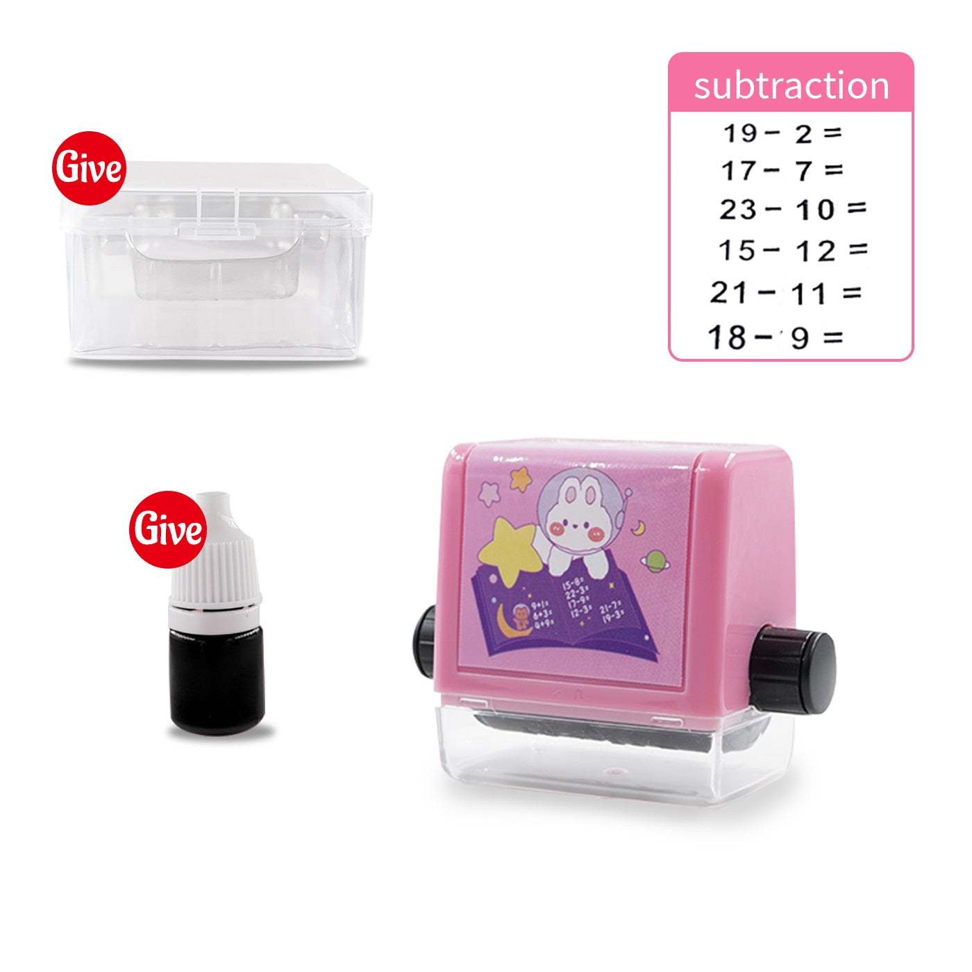Smart Math Practice Roller with Adjustable Bands and Comfortable Grip