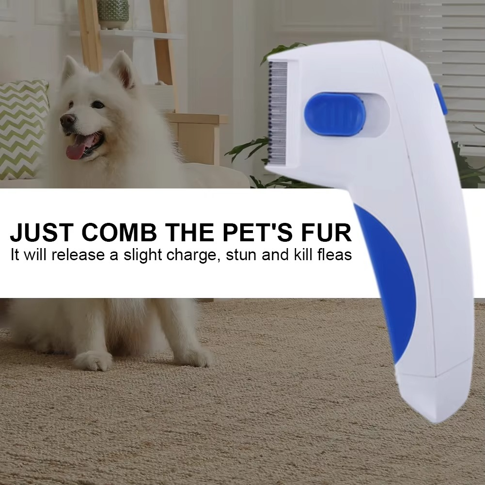 Gentle Electric Pest Remover for Dogs and Cats