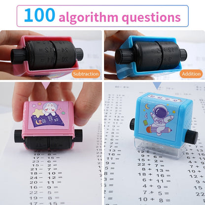 Smart Math Practice Roller with Adjustable Bands and Comfortable Grip