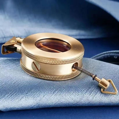 Classic Metal Refillable Lighter with Flint Ignition System
