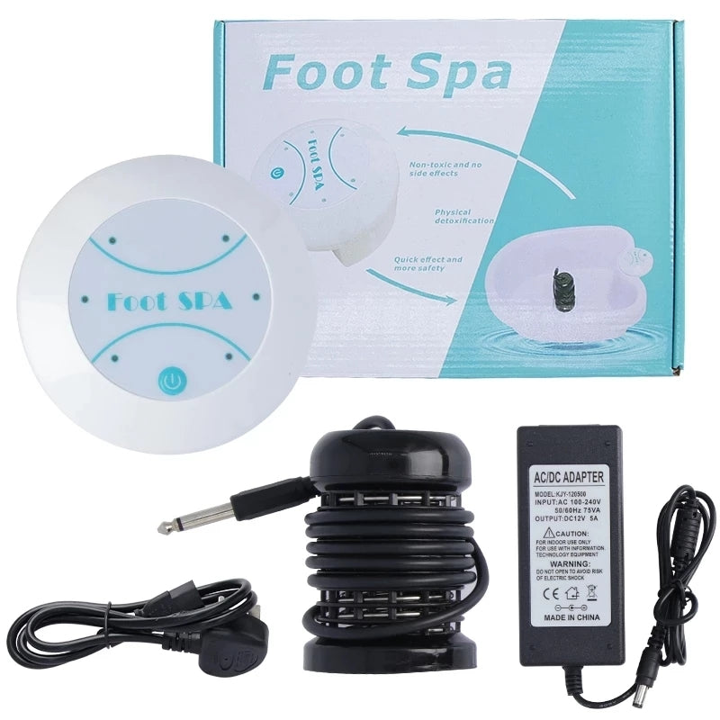 Foot Bliss Detox Spa: Vibrating Soak Bath for Relaxation