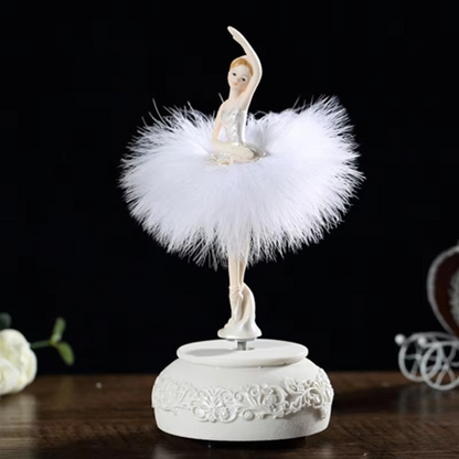 Enchanting Ballet Music Box with Elegant Figurine