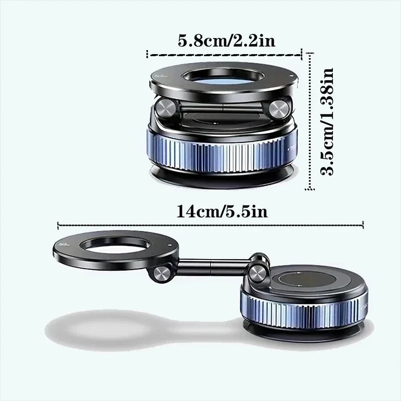 360-Degree Air Vent Phone Holder – Universal Magnetic Car Mount for Smartphones