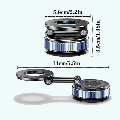 360-Degree Air Vent Phone Holder – Universal Magnetic Car Mount for Smartphones
