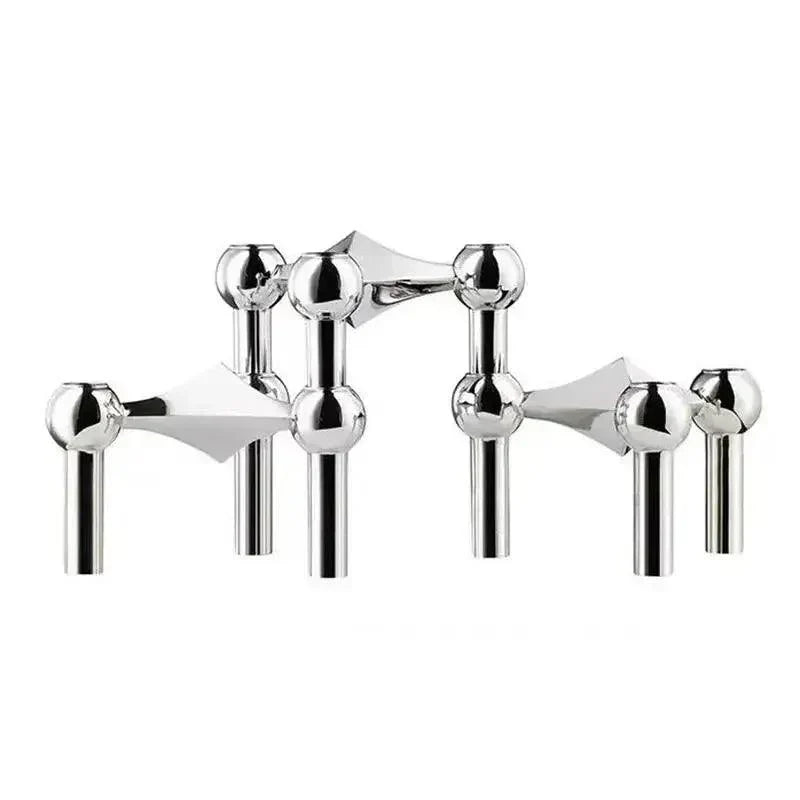 Sleek Geometric Candle Holder for Chic Home Décor