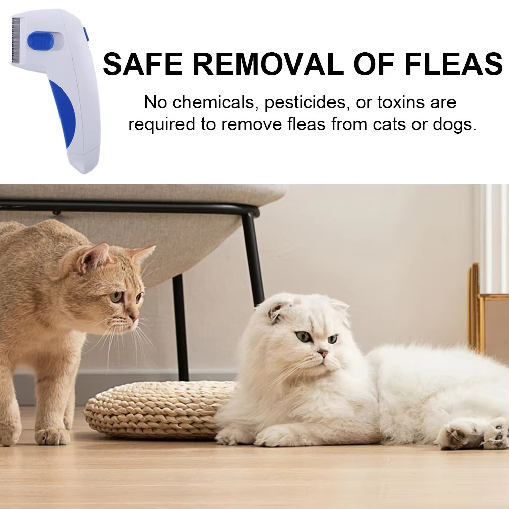 Gentle Electric Pest Remover for Dogs and Cats