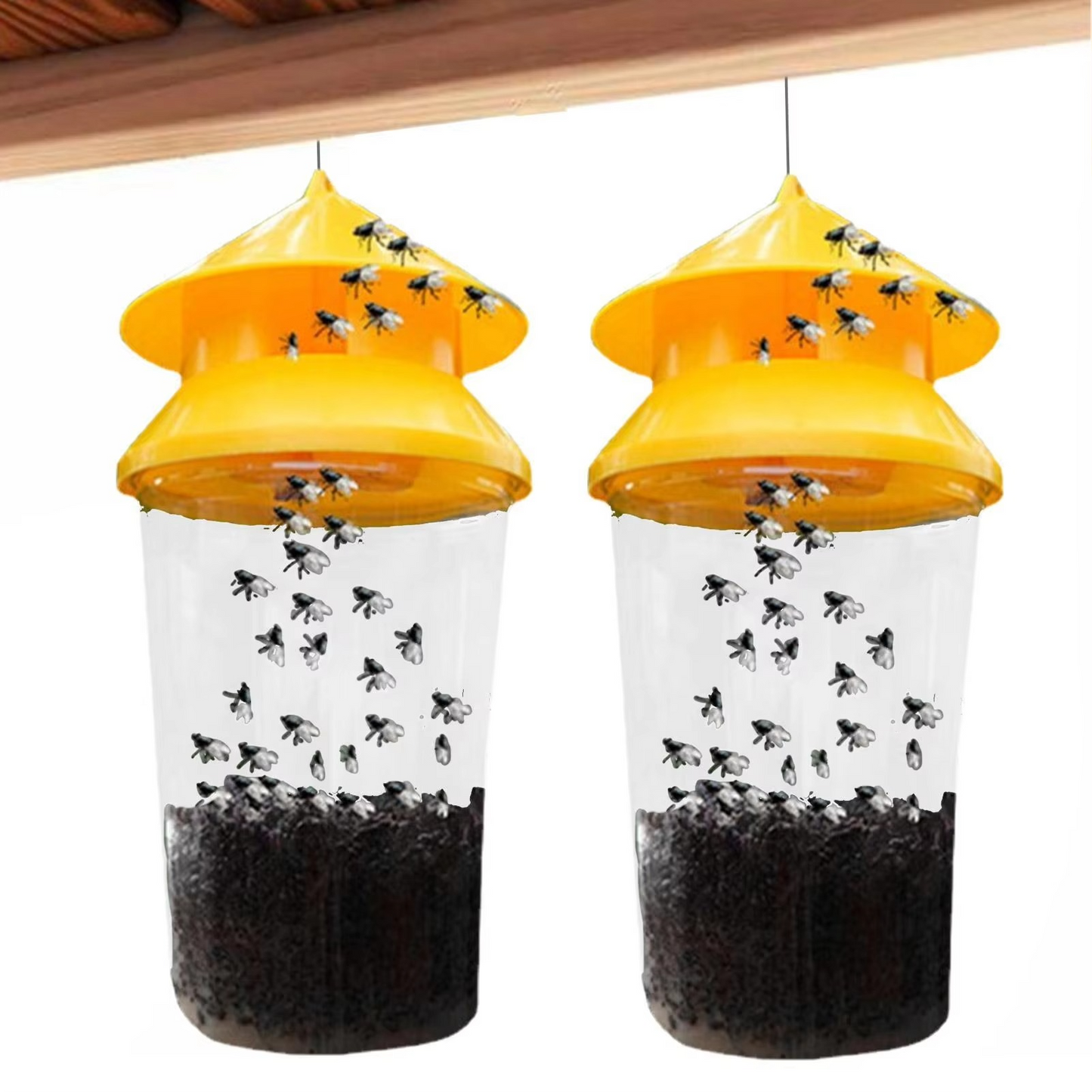 Eco-Friendly Reusable Fly Catcher for Outdoor Areas