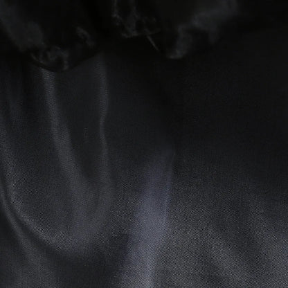 Enchanting Black Layered Princess Dress with Sheer Accents