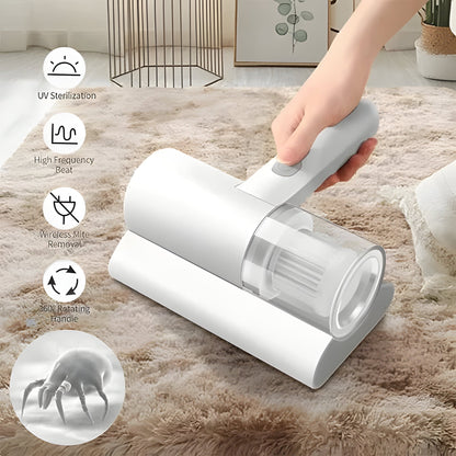 Compact Mattress Cleaner with Powerful Vibration and Filtration