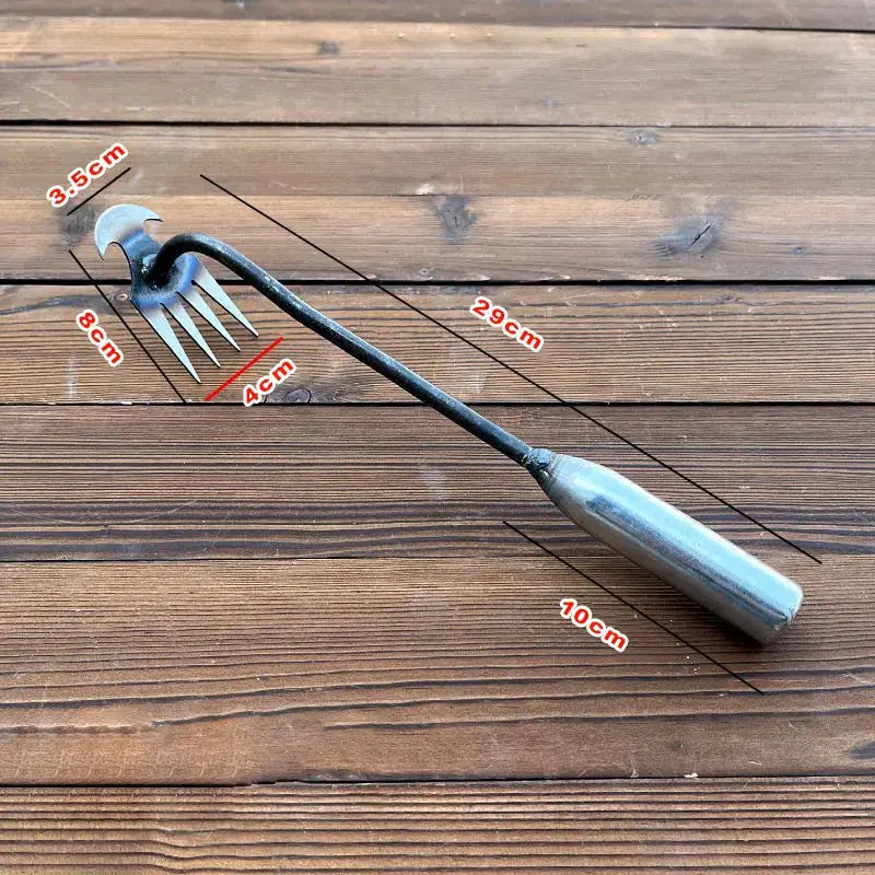Ergonomic Weeding Tool with Comfortable Grip and Precision Claw