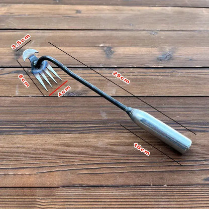 Ergonomic Weeding Tool with Comfortable Grip and Precision Claw