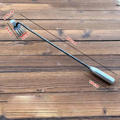 Ergonomic Weeding Tool with Comfortable Grip and Precision Claw
