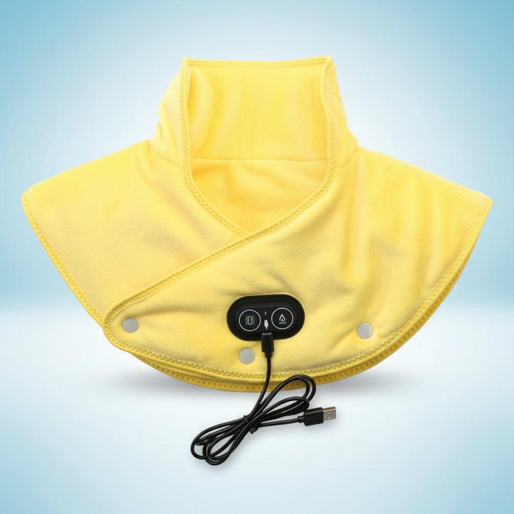 Relaxation Wrap for Neck and Shoulder Relief with Massage