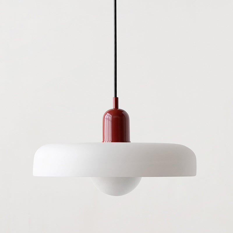 Two-Tone Pendant Light in Coastal Transitional Design