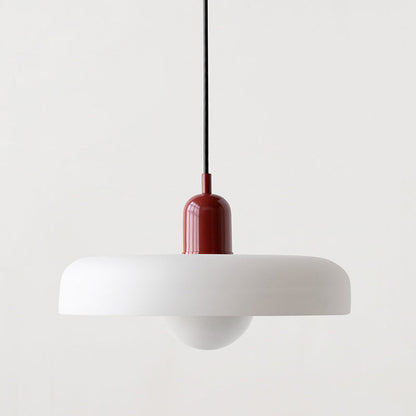 Two-Tone Pendant Light in Coastal Transitional Design