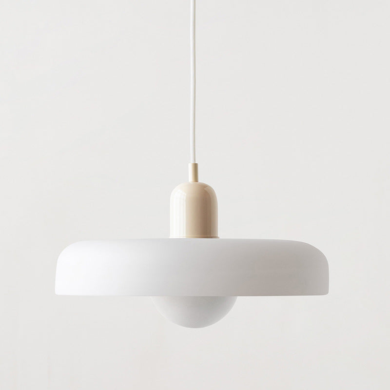 Two-Tone Pendant Light in Coastal Transitional Design