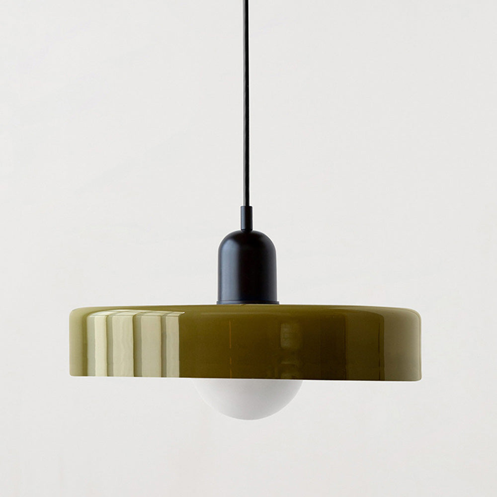 Two-Tone Pendant Light in Coastal Transitional Design