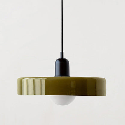 Two-Tone Pendant Light in Coastal Transitional Design