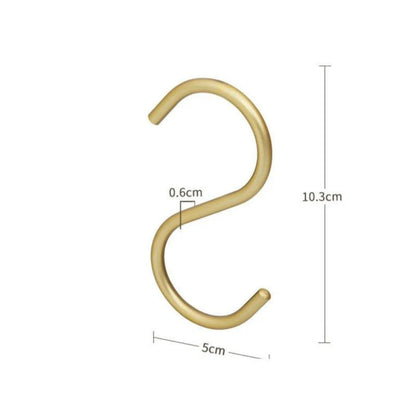 Durable S Hooks for Hanging Clothes | Space-Saving Organizer